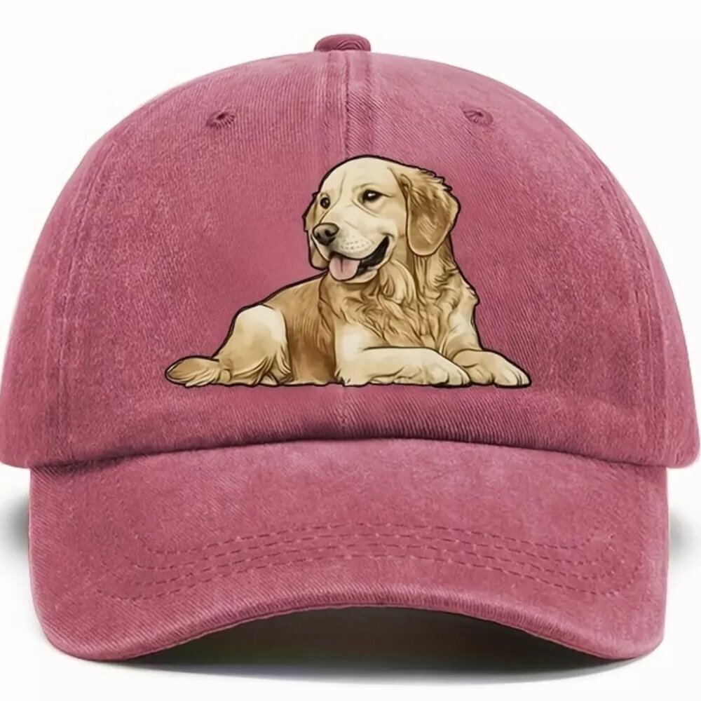Dog Washed Adjustable Baseball Cap - Picture 2 of 6